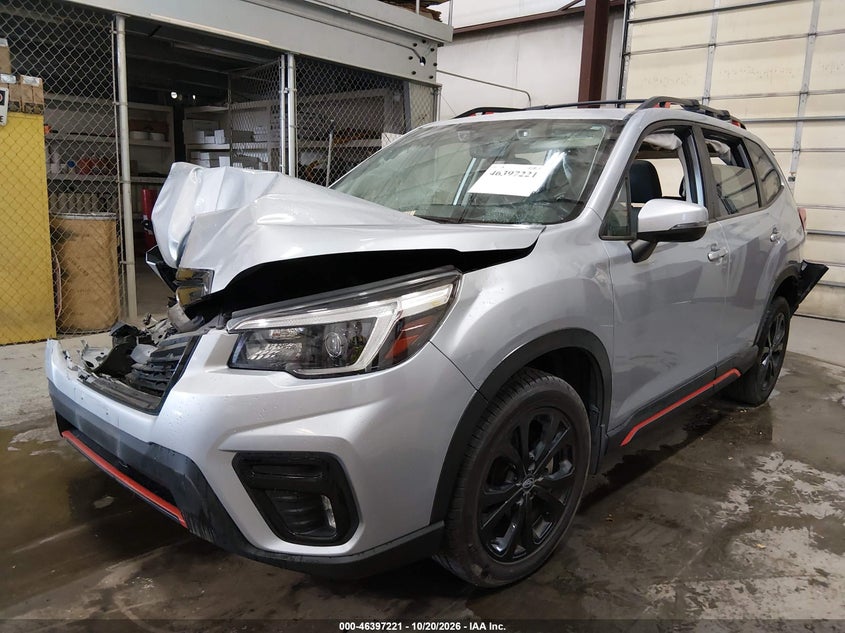 Vin: jf2skarc6mh400014, lot: 46897579, subaru forester sport 20212