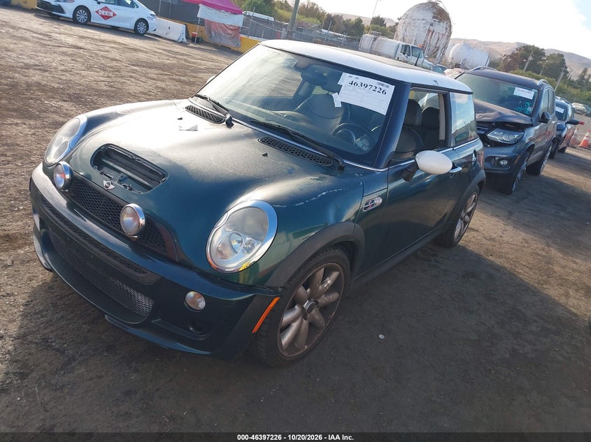 MINI COOPER S 2003 VIN WMWRE33493TD67328