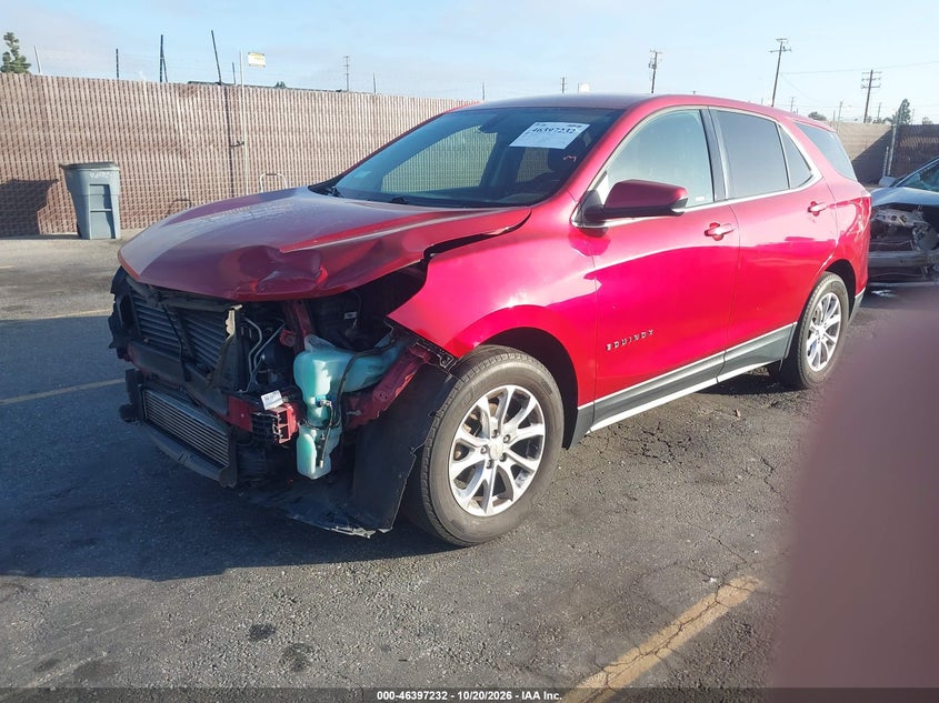 2018 Chevrolet Equinox Lt, Неизвестно, IAAI, VIN 2GNAXJEV0J6269318 — фото 2