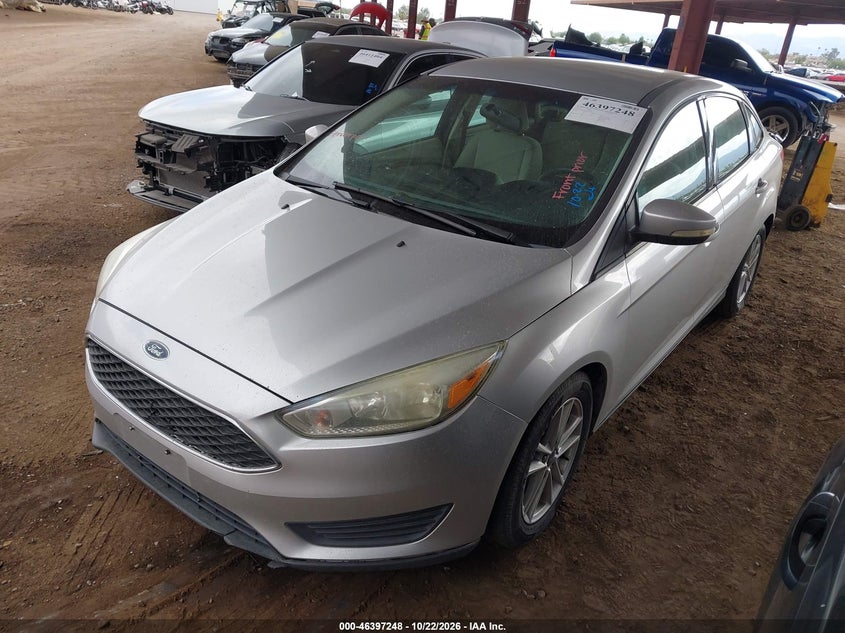 Vin: 1fadp3f21hl249320, lot: 46897606, ford focus se 20172
