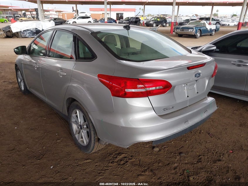 Vin: 1fadp3f21hl249320, lot: 46897606, ford focus se 20173