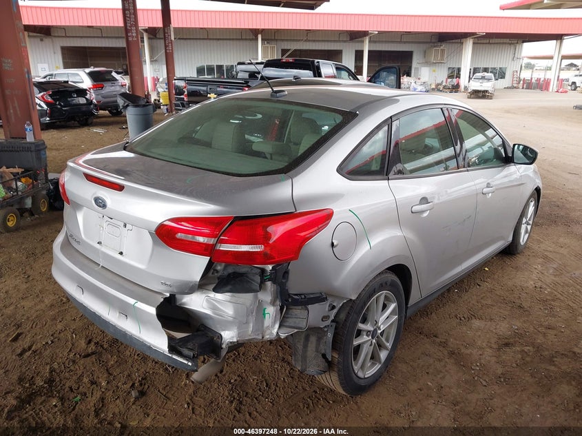 Vin: 1fadp3f21hl249320, lot: 46897606, ford focus se 20174