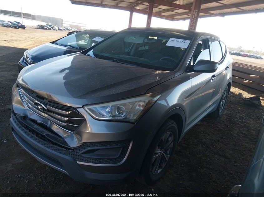 Vin: 5xyzt3lb4eg167475, lot: 46897620, hyundai santa fe sport 2.4l 20142