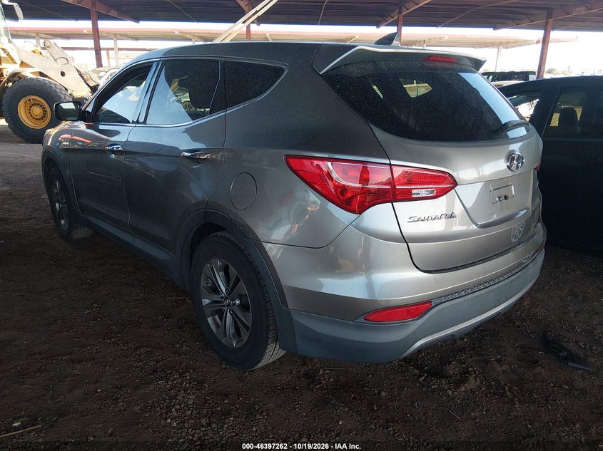 Vin: 5xyzt3lb4eg167475, lot: 46897620, hyundai santa fe sport 2.4l 20143