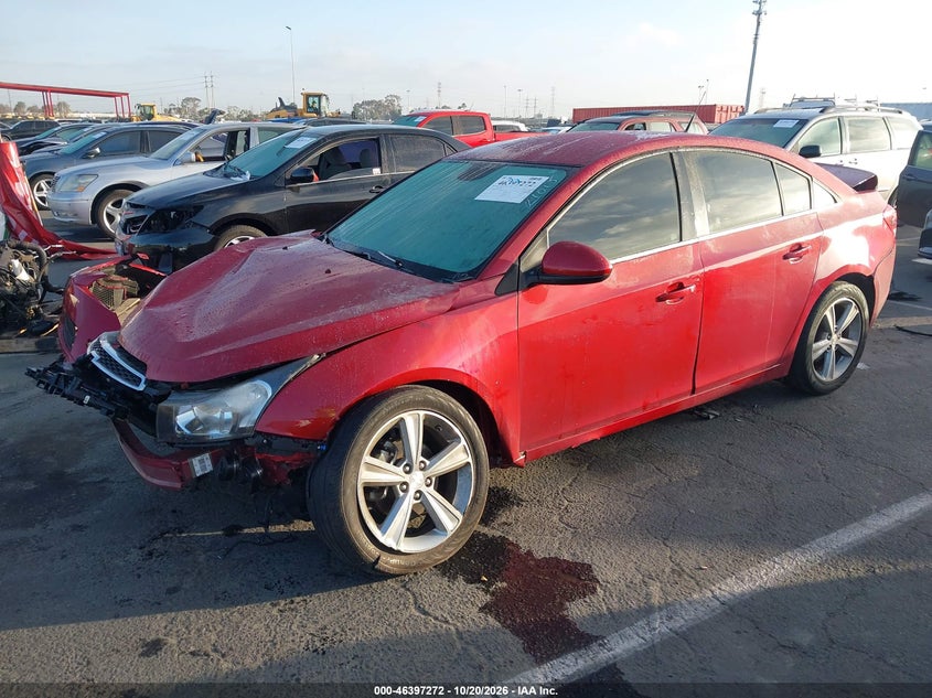 2014 Chevrolet Cruze 2Lt Auto, Неизвестно, IAAI, VIN 1G1PE5SB6E7372638 — фото 2