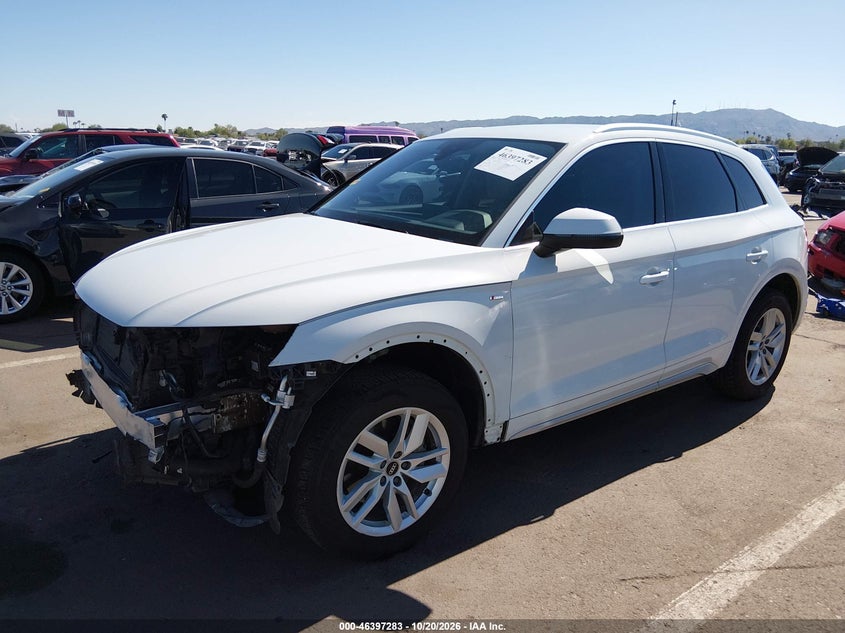 Vin: wa1gaafy5n2059095, lot: 46897641, audi q5 premium 45 tfsi s line quattro s tronic 20222