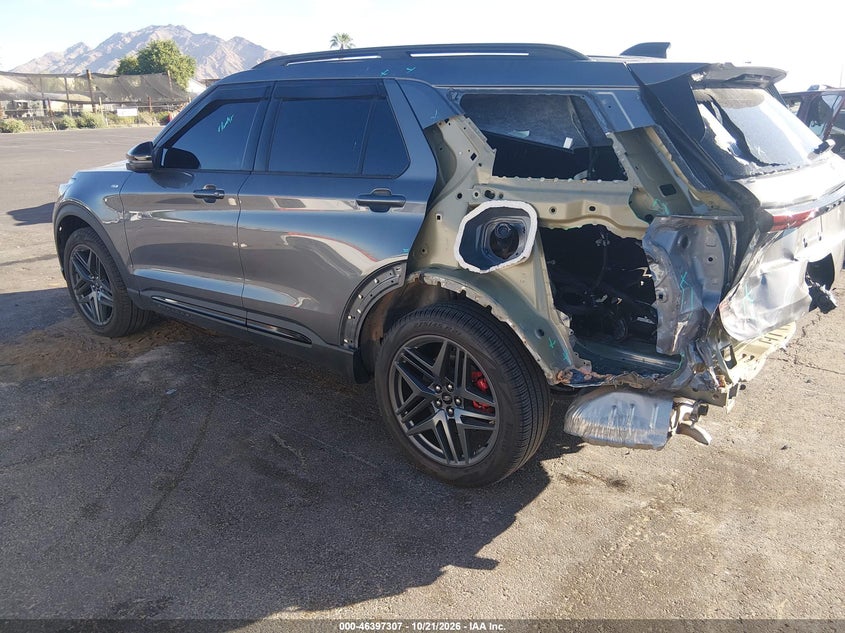 Vin: 1fmuk8khxsgb80218, lot: 46897665, ford explorer st-line 20253