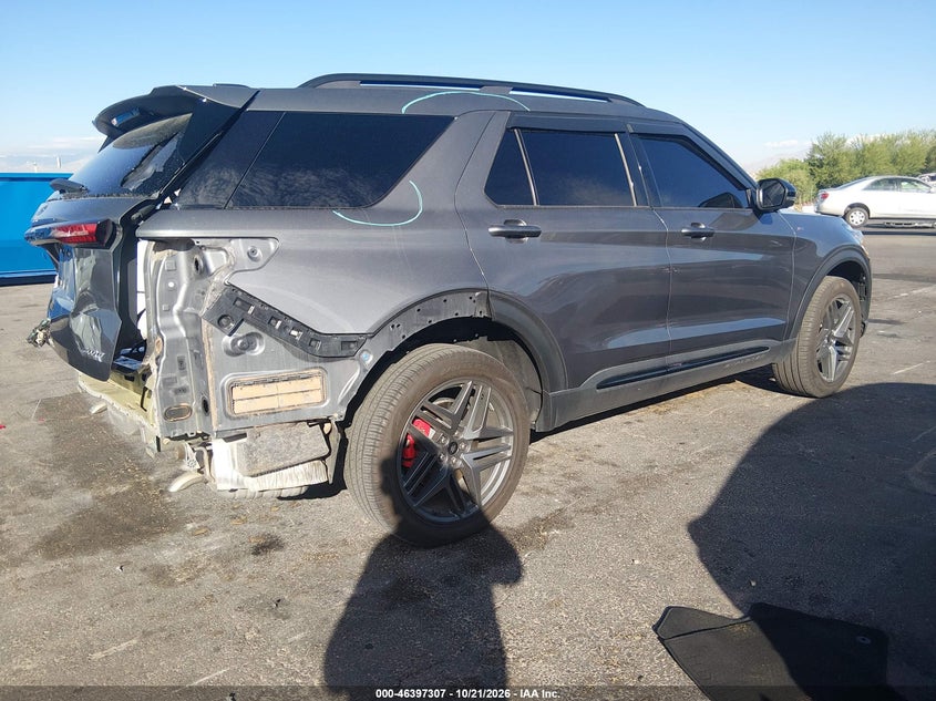 Vin: 1fmuk8khxsgb80218, lot: 46897665, ford explorer st-line 20254