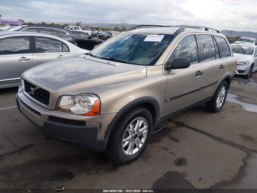 2004 Volvo Xc90 T6, Обычный износ, IAAI, VIN YV1CZ91H341112040 — фото 2
