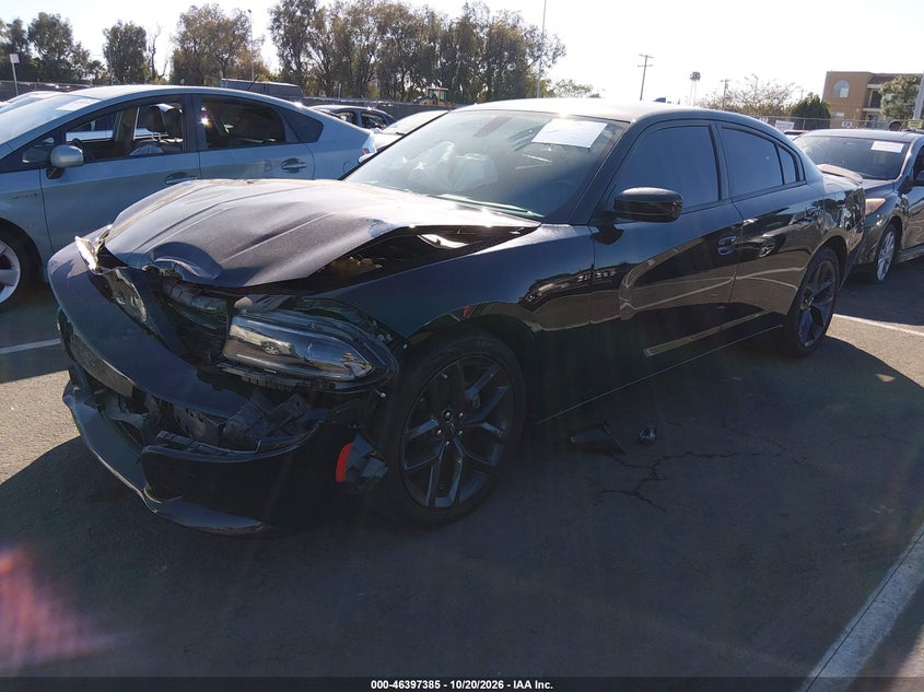 Vin: 2c3cdxbg9ph600501, lot: 46897743, dodge charger sxt 20232