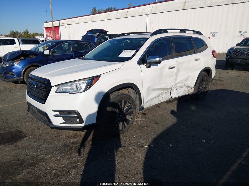 Vin: 4s4wmard8n3412677, lot: 46897809, subaru ascent touring 20222