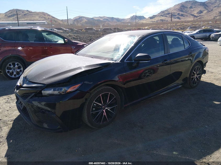 2022 Toyota Camry Se Awd, Front & Rear, IAAI, VIN 4T1G11BK7NU052611 — photo 2