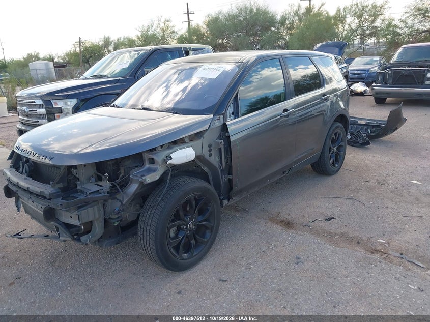 2016 Land Rover Discovery Sport Hse Lux, Левый бок, IAAI, VIN SALCT2BG3GH631114 — фото 2