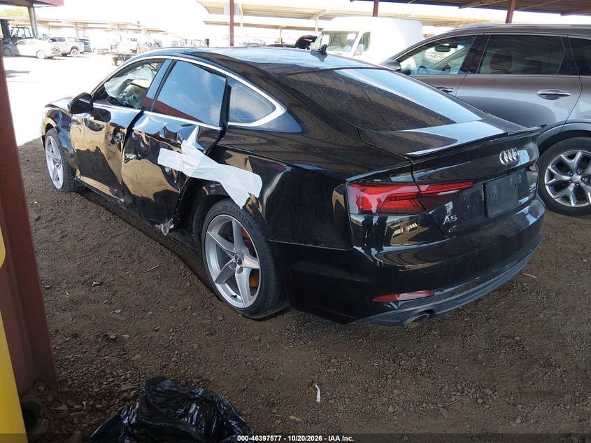 Vin: waudncf59ja130374, lot: 46897935, audi a5 2.0t premium 20183