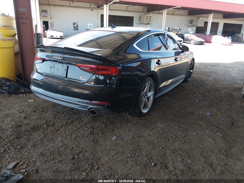 Vin: waudncf59ja130374, lot: 46897935, audi a5 2.0t premium 20184