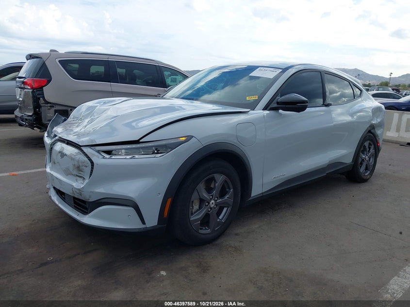 2023 Ford Mustang Mach-E Select, Left Front, IAAI, VIN 3FMTK1R43PMA86488 — photo 2