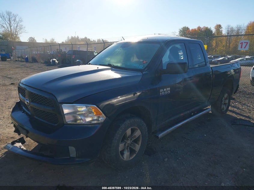 Vin: 1c6rr7fg8js198303, lot: 46897957, ram 1500 express  4x4 6'4 box 20182