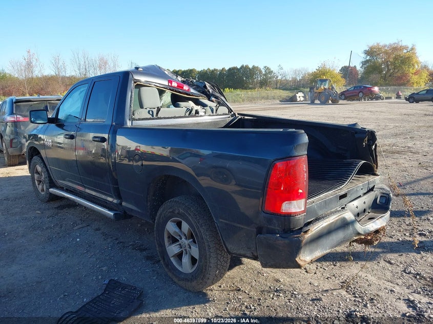 Vin: 1c6rr7fg8js198303, lot: 46897957, ram 1500 express  4x4 6'4 box 20183
