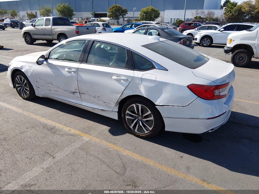 Vin: 1hgcv3f50na030590, lot: 46897964, honda accord hybrid ex-l 20223
