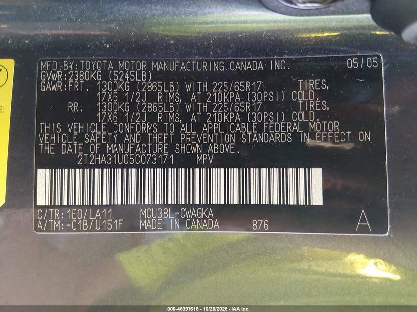 2005 LEXUS RX 330 · Фото 9