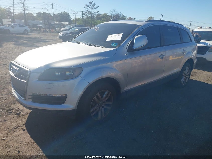 AUDI Q7 2008 VIN WA1AY74L38D037696