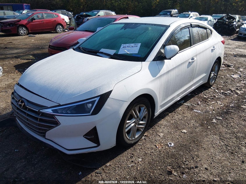 Vin: 5npd84lf2lh629509, lot: 46897997, hyundai elantra sel 20202