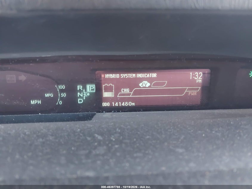 TOYOTA PRIUS 2013 VIN JTDKN3DU3D5644609