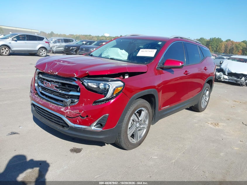 Vin: 3gkalpev2kl146256, lot: 46898310, gmc terrain slt 20192