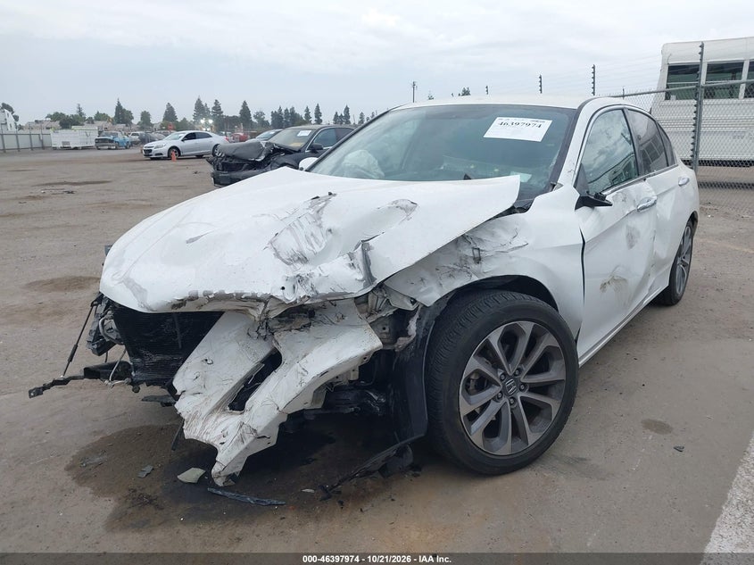 2014 Honda Accord Sport, Front End, IAAI, VIN 1HGCR2F52EA271890 — photo 2