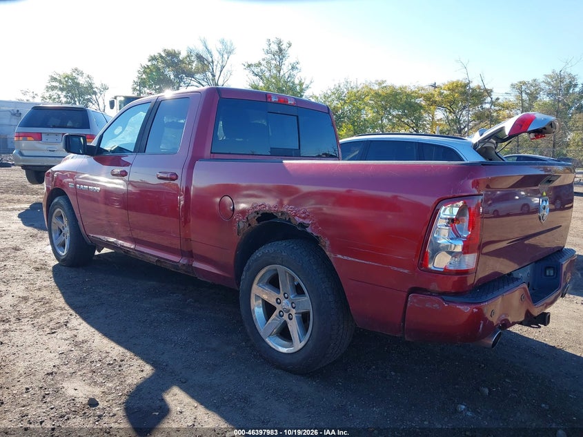 Vin: 1c6rd7ht0cs154887, lot: 46898341, ram 1500 sport 20123