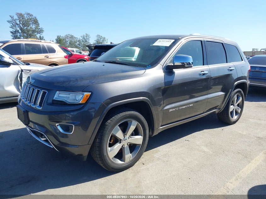 Vin: 1c4rjfcg1fc692597, lot: 46898351, jeep grand cherokee overland 20152