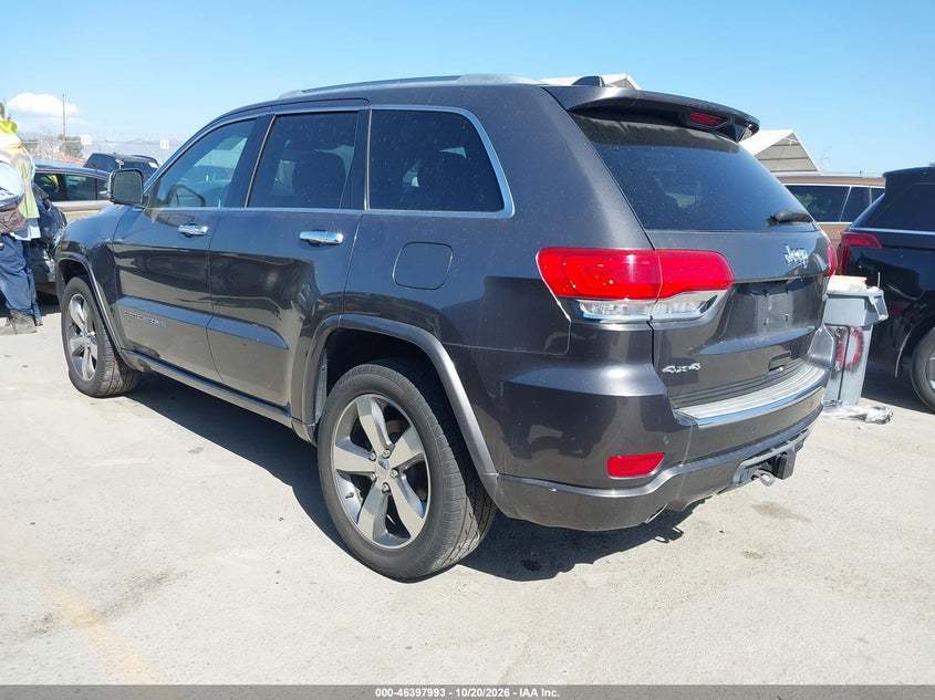 Vin: 1c4rjfcg1fc692597, lot: 46898351, jeep grand cherokee overland 20153