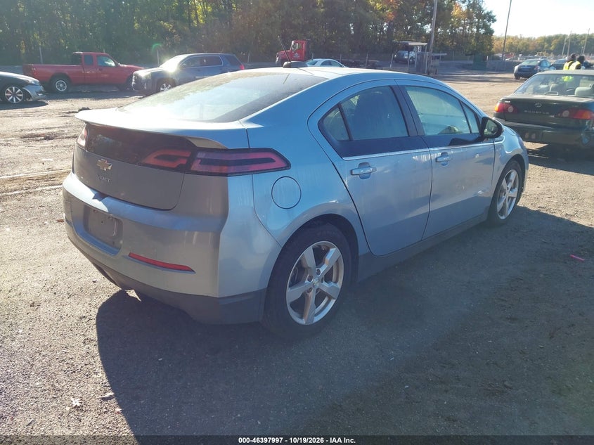 Vin: 1g1ra6e46fu104649, lot: 46898355, chevrolet volt 20154