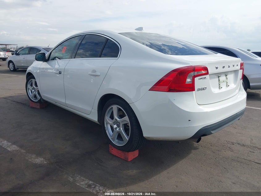 Vin: yv1622fs9c2121976, lot: 46898384, volvo s60 t5 20123