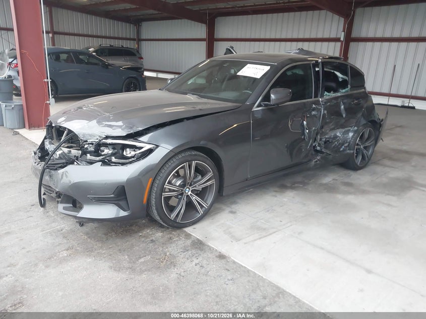 Vin: 3mw5r1j05m8c09131, lot: 46898426, bmw 330i 20212