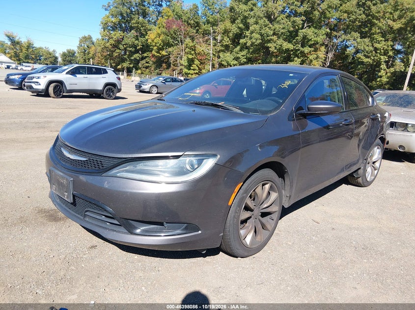 Vin: 1c3cccbb4fn658540, lot: 46898444, chrysler 200 s 20152