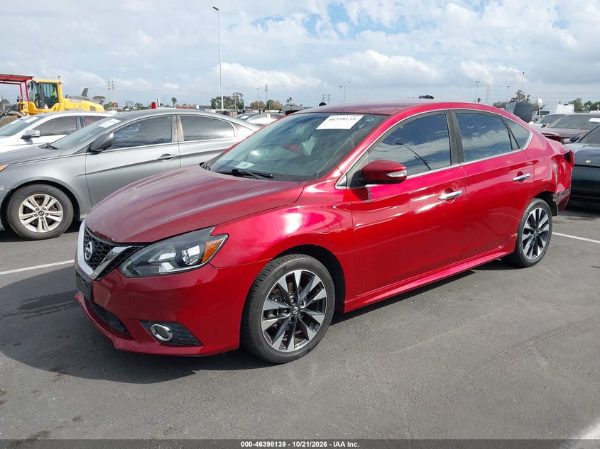 2019 Nissan Sentra Sr, Удар сзади, IAAI, VIN 3N1AB7AP6KY434499 — фото 2