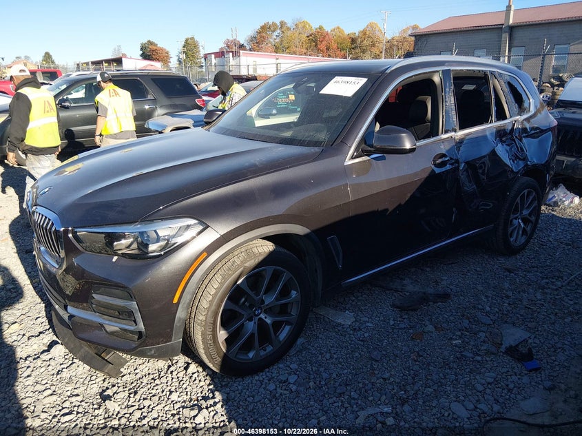2023 BMW X5 xDrive40I, Левый бок, IAAI, VIN 5UXCR6C02P9N88490 — фото 2