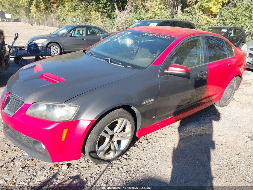 PONTIAC G8 2009 VIN 6G2ER57799L154284