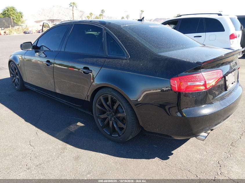 Vin: wauefafl4dn037778, lot: 46898587, audi a4 2.0t premium 20133