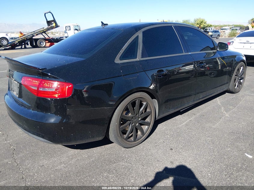Vin: wauefafl4dn037778, lot: 46898587, audi a4 2.0t premium 20134
