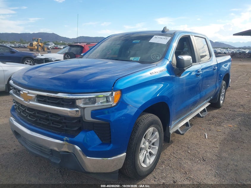 Vin: 3gcpacek6ng520245, lot: 46898626, chevrolet silverado 1500 2wd  short bed lt 20222
