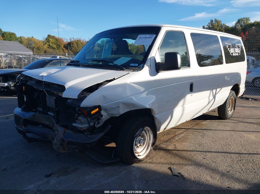 Vin: 1fbne3bl6bda09687, lot: 46898947, ford e-350 super duty xl/xlt 20112
