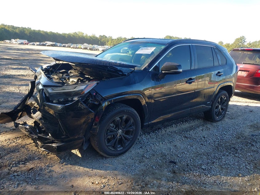 Vin: jtm16rfv6nd060178, lot: 46898980, toyota rav4 hybrid se 20222