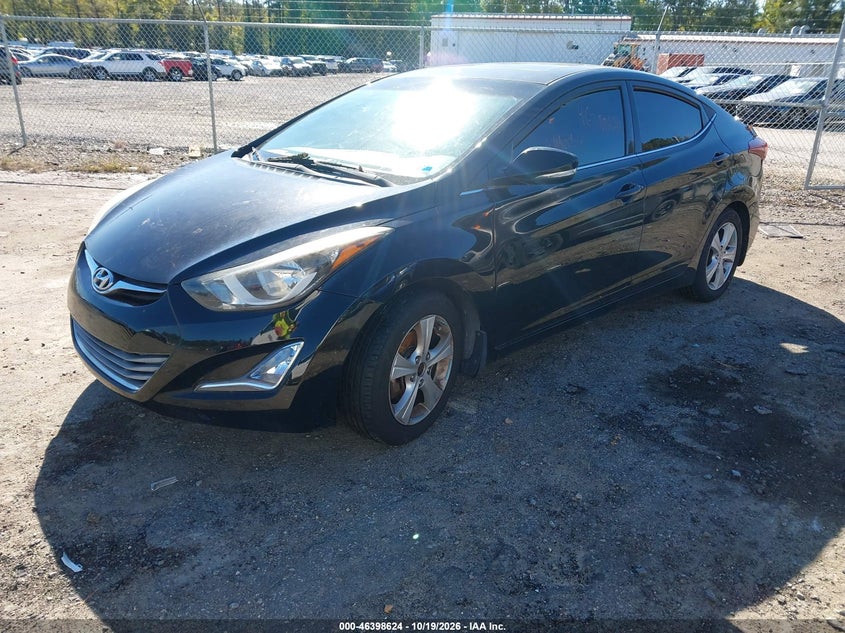 Vin: kmhdh4aexgu490716, lot: 46898982, hyundai elantra value edition 20162
