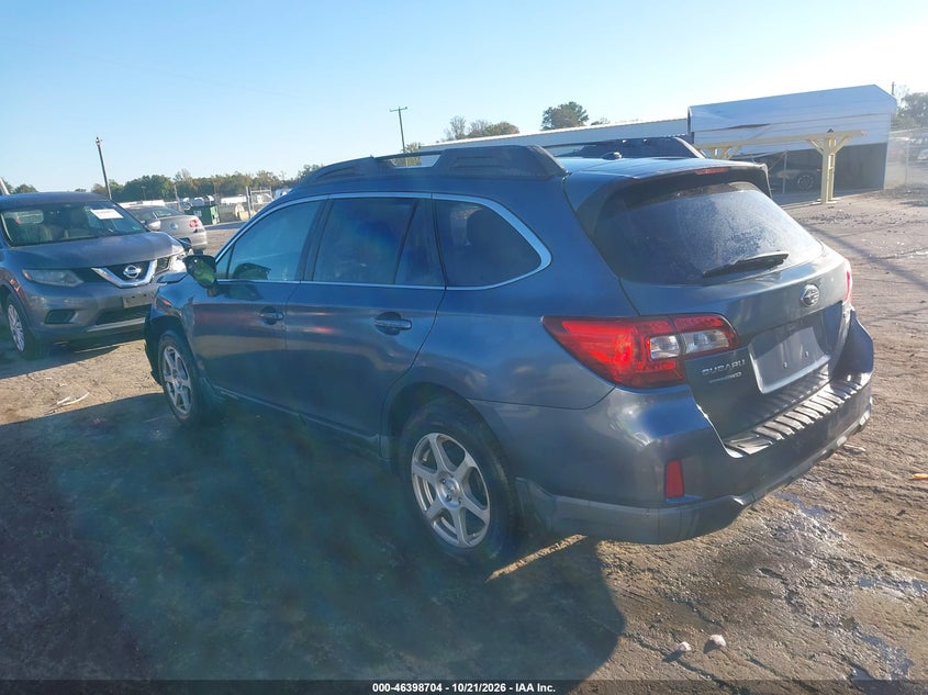 Vin: 4s4bsadc1f3248676, lot: 46899062, subaru outback 2.5i premium 20153