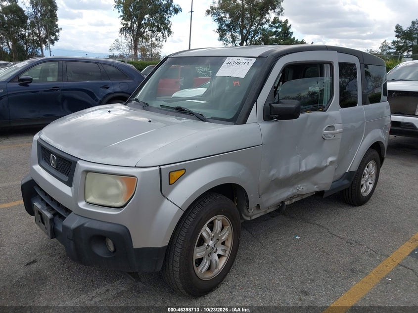 2006 Honda Element Ex-P, Левый бок, IAAI, VIN 5J6YH17756L009654 — фото 2