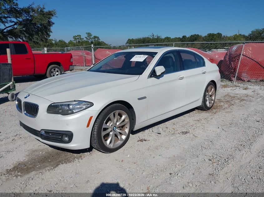 2014 BMW 535I xDrive, Звичайний знос, IAAI, VIN WBA5B3C57ED533355 — фото 2