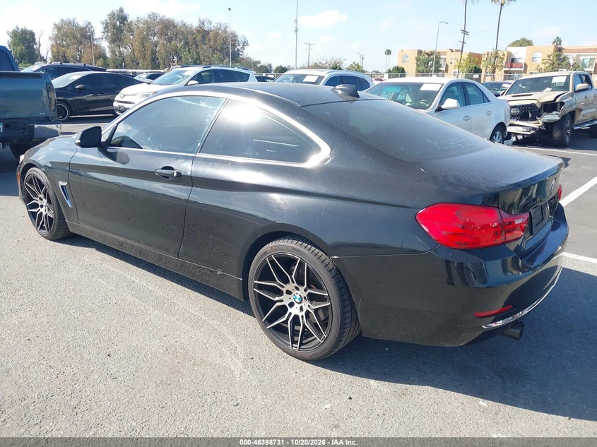 Vin: wba3r1c59ef729325, lot: 46899089, bmw 435i 20143