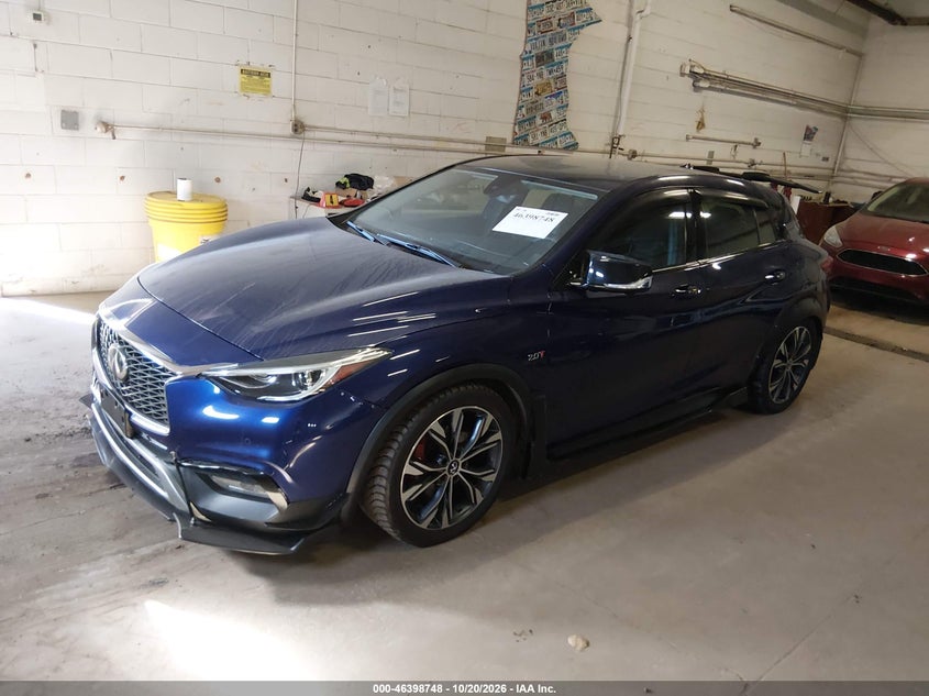 Vin: sjkch5cr8ja005159, lot: 46899106, infiniti qx30 essential 20182
